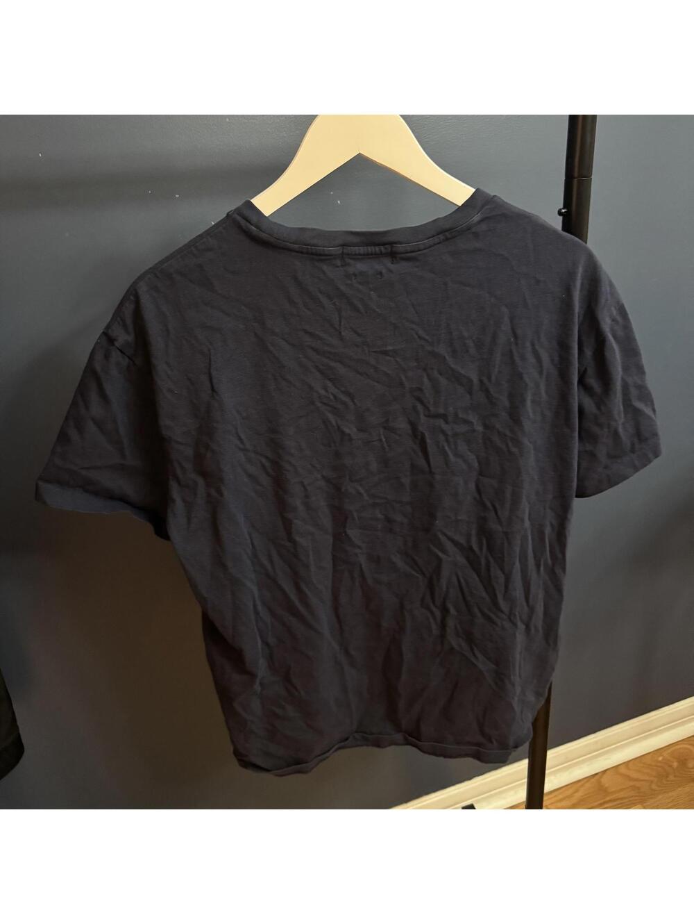Polo Ralph Lauren Big Pony M Navy Classic Fit Tee 100% Cotton (Authenticated) - Picture 2 of 7